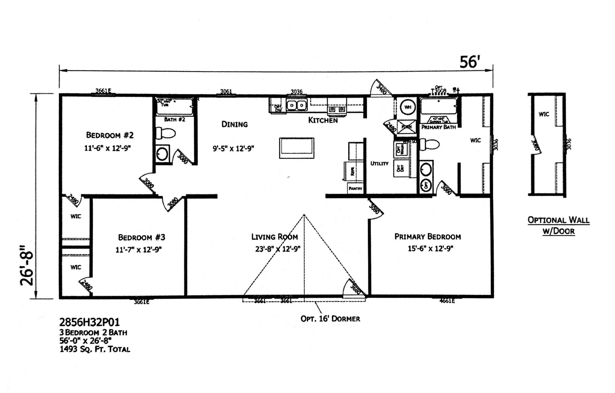 CHPR-2856H32P01 floor plan