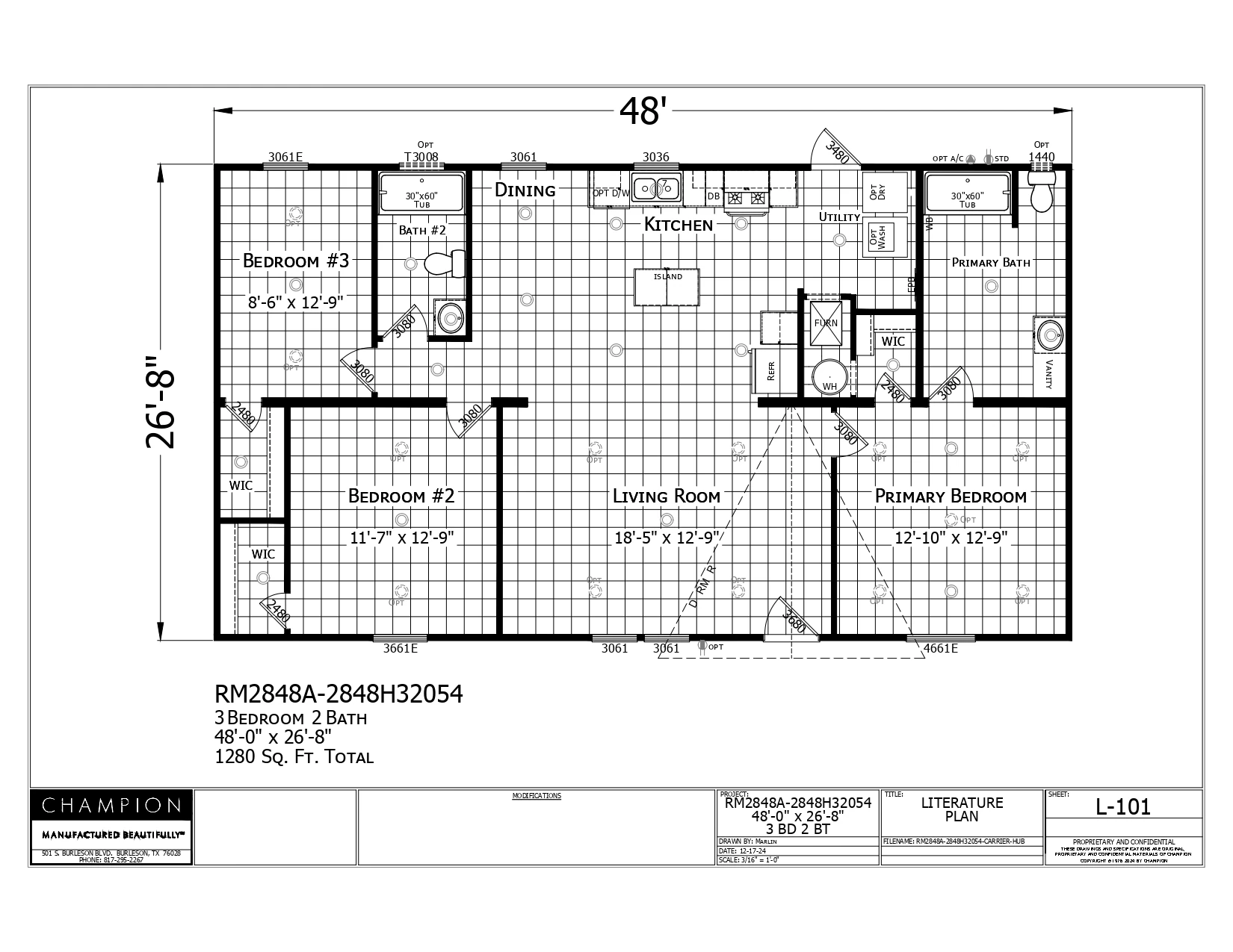 RM2848A-2848H32054 floor plan