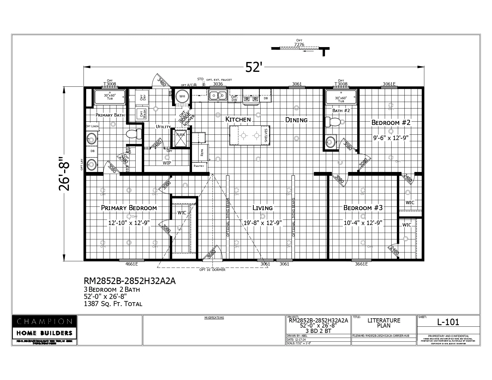 RM2852B-2852H32A2A floor plan