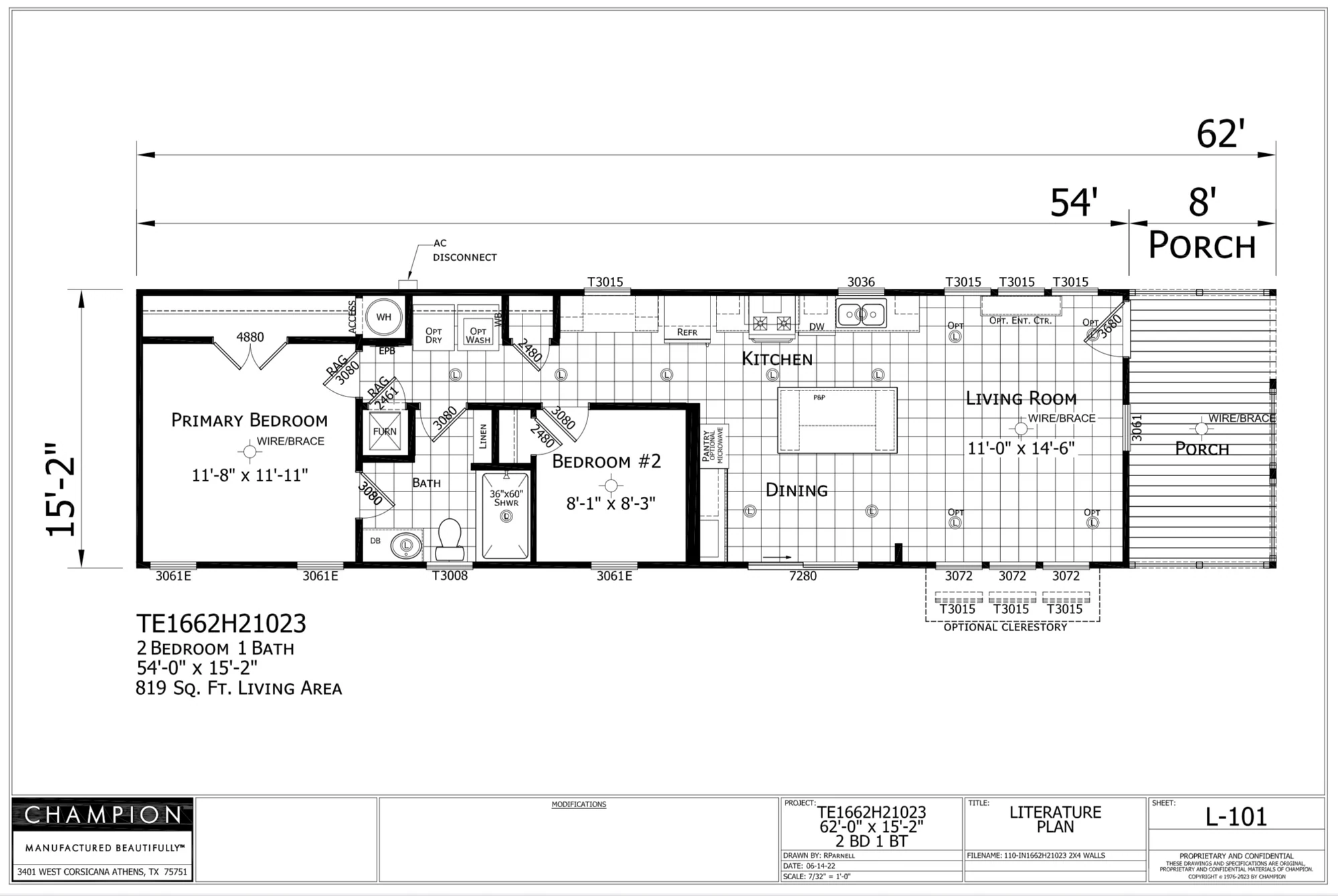 TE1662H21023 floor plan