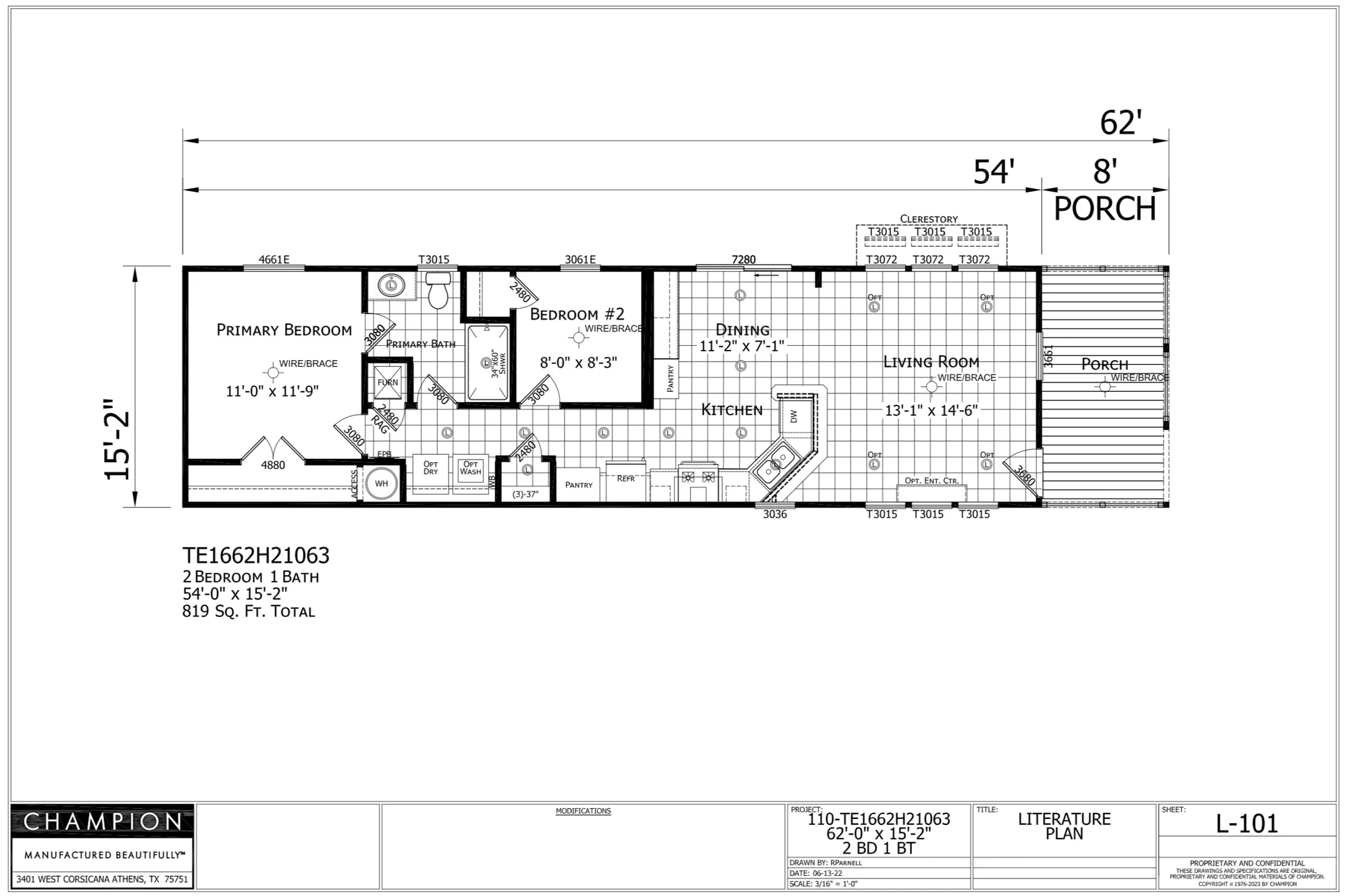 TE1662H21063 floor plan