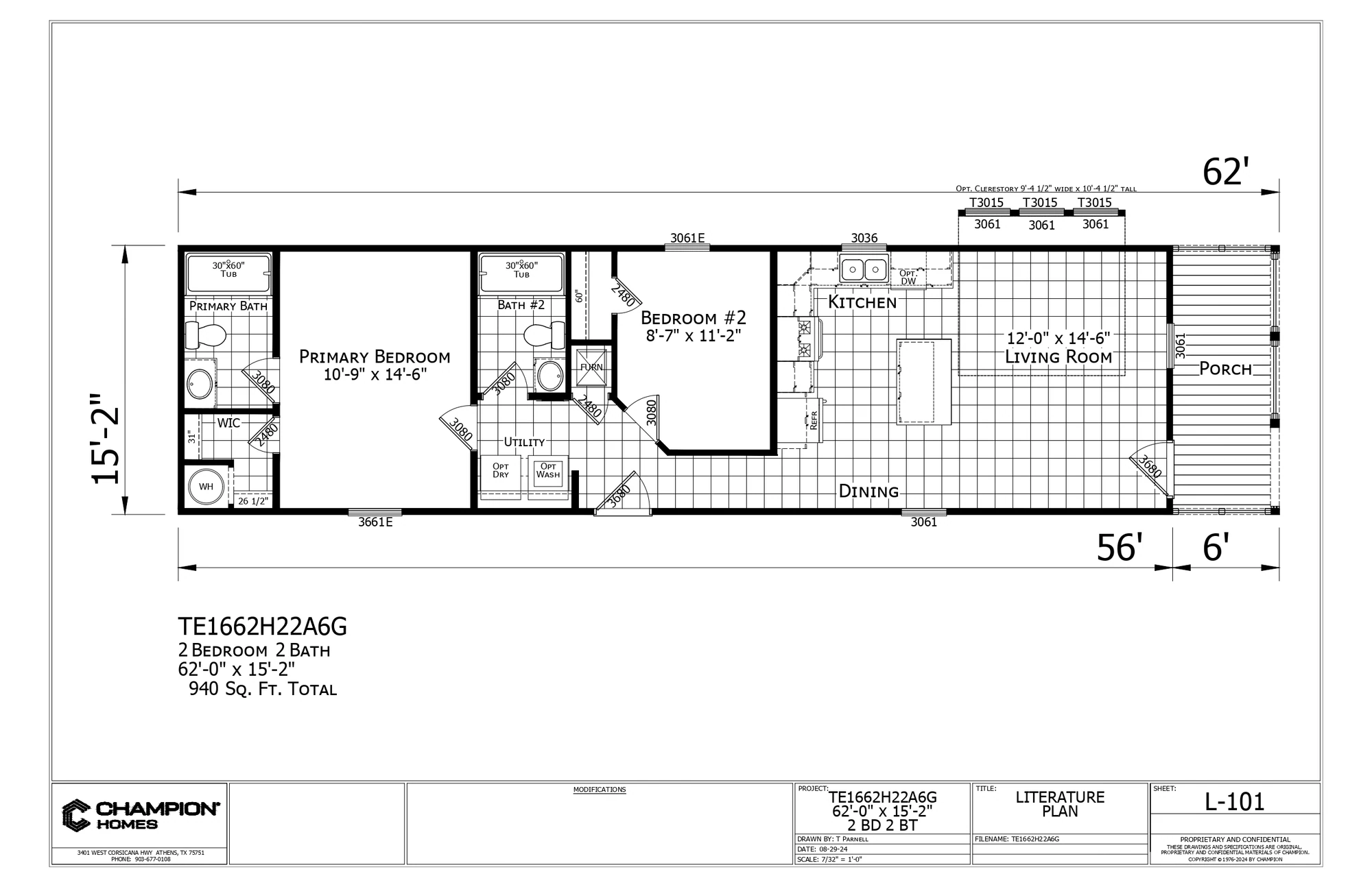 TE1662H22A6G floor plan