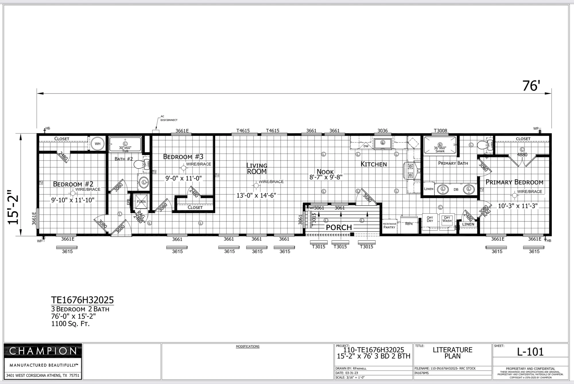 TE1676H32025 floor plan