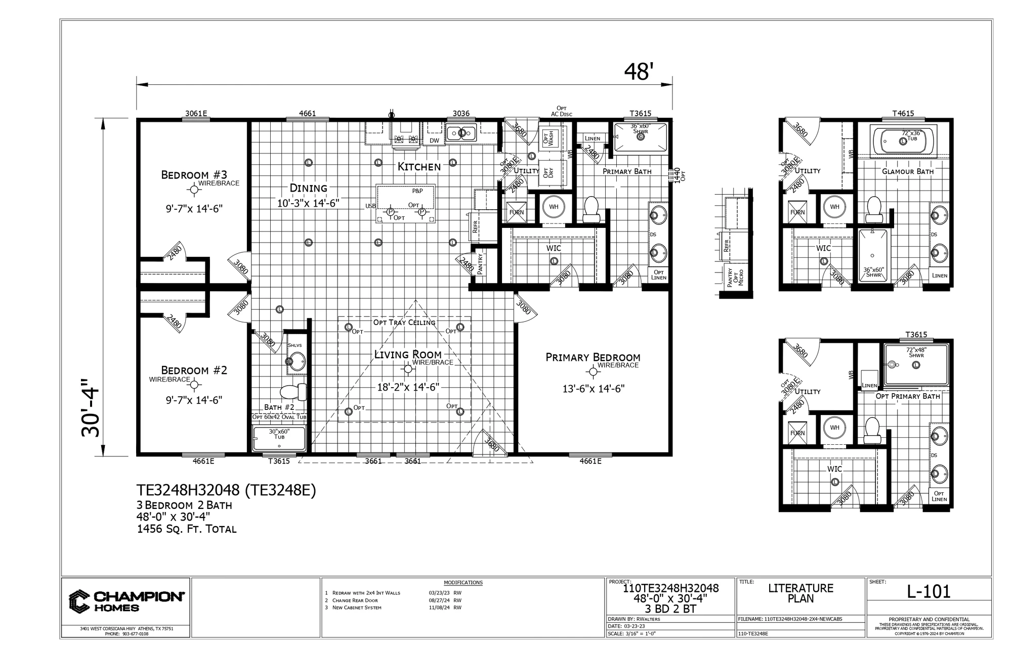 TE3248E floor plan